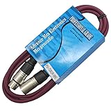 MCSPROAUDIO 10 foot Male to Female XLR microphone