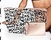 VICTORIA SECRET GRAFFITI TOTE WITH MATCHING GOLD MAKEUP BAG TOTE BAG BEACH BAG JELLY TOTE