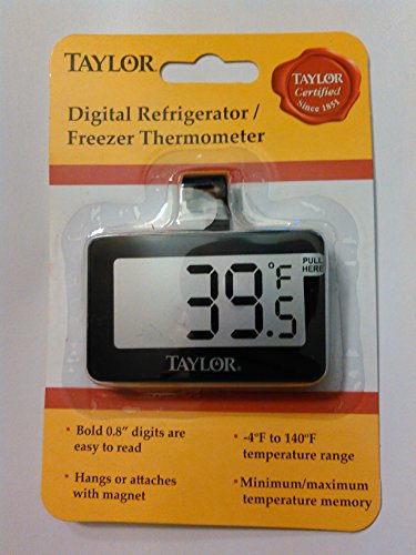 Taylor Digital Refrigerator and Freezer Thermometer