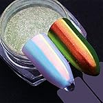 BORN PRETTY 0.8g Unicorn Chrome Powder Nail Art Chrome Pigment Mermaid Powder