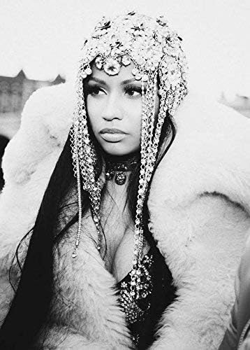 achiever world poster Nicki Minaj American Rapper, Singer, Songwriter, Model, and Actress Poster 12x12