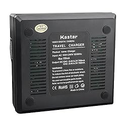 Kastar Fast Dual Charger Replacement for Panasonic