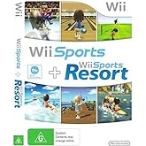 Nintendo Wii Sports / Wii Sports Resort - 2 Games on 1 Disc Bundle Version