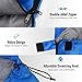 OMorc Mummy Sleeping Bag, 32 to 50 Degrees F Ultralight Compact Sleeping Bags for Adult, Kids Over 5 Years - Compression Sack Included - Blue