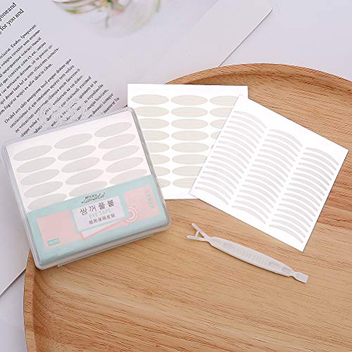 1920Pcs Invisible Single Side Fiber Double Eyelid Tape Stickers Perfect for Hooded, Droopy, Uneven, small eyes, or Mono-eyelids