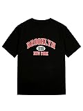 SOLY HUX Men's Letter Graphic Tees T Shirts Round