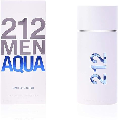 Carolina Herrera 212 Men Aqua Agua de Tocador Vaporizador - 100 ml