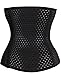 Waist Trainer Corset for Weight Loss Sport Workout Body Shaper Tummy Fat Burner, Black, XXXXX-Large (Waist 40.9-43.3inch)