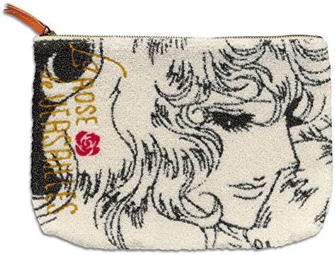 The Rose of Versailles Sagara embroidery pouch black