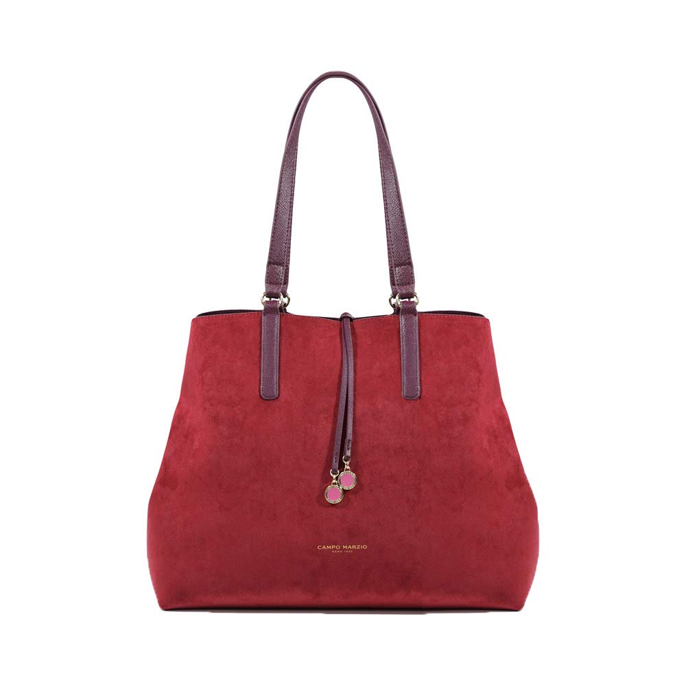 CAMPO MARZIO - Bag Ofelia in eco-leather made of suede-like fabric and refined PU lining