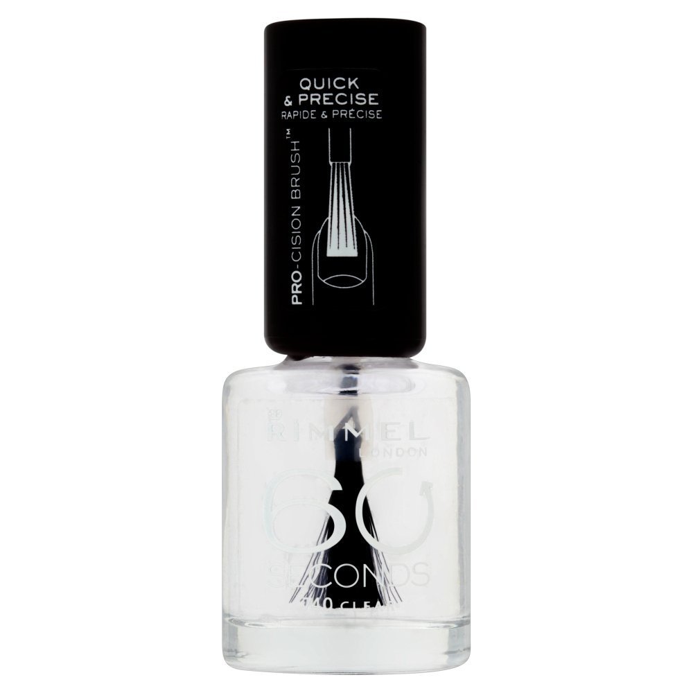 Rimmel 60 Seconds Nail Polish, Clear