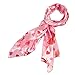 Purple Box Jewelry Valentine's Day Heart Scarf or Mothers Day Scarf (Multi Pink)