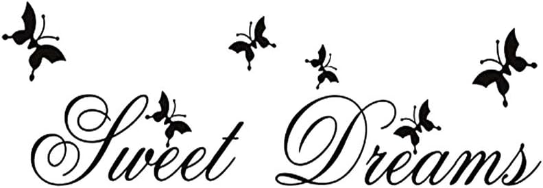 Sweet Dream Wall Sticker Art Decals Mural Waterproof Removable Home Decor (27.5''x9.8'')