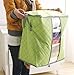 Domire Bamboo Charcoal Clothes Storage Case Box Holder Bags (Green)