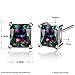 White Gold Plated Stud Earrings, Beautiful 3A Colorful Zircon Stud Earrings For Women And Girls