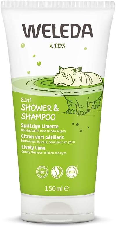 Weleda Kids 2-in-1 Shower & Shampoo Sparkling Lime 150ml