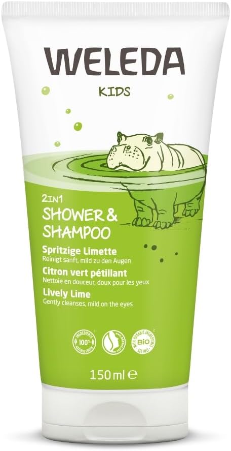 Weleda Kids 2-in-1 Shower & Shampoo Sparkling Lime 150ml