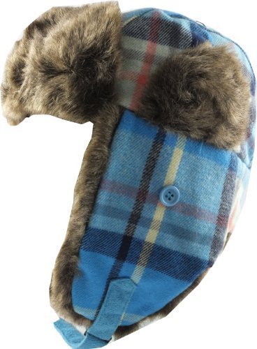 Chaos Brothers Big Girls' Gorgeous Girly Trapper Hat 58 Cm Blue