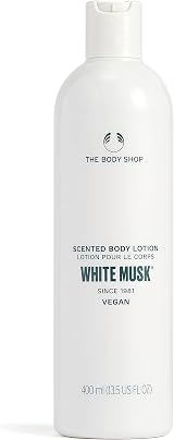 The Body Shop White Musk Body Lotion 400ml - Silky Fragrance Moisturizer