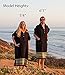 Open Road Goods Surf Poncho/Aztec Print Surf Changing Poncho