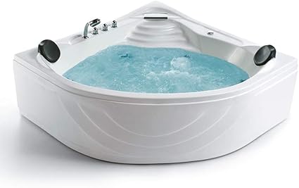 Baignoire Balneo D Angle Laguna 150x150 Cm Amazon Fr Bricolage