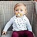 BABY BANDANA DROOL BIBS WITH SNAPS, Unisex 6-Pack Gift Set for Drooling and Teething, 100% Organic Cotton, Soft, Super Absorbent, Hypoallergenic - Baby Shower Gift Set by Wallabuny