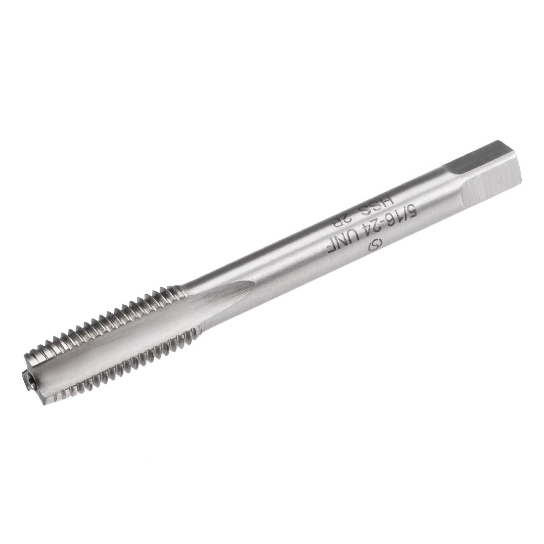 sourcing map Machine Tap, 5/16-24 UNF 2B Class High Speed Steel Screw Thread Threading Milling Taps Tapping Tool