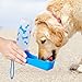 Anpetbest Travel Water Bottle, Water Dispenser Portable Mug for Dogs 11oz/325ML ( Blue )