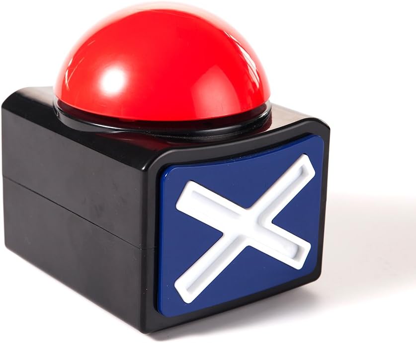 Buzzer Buttonm MyMealivos XL Buzzer Alarm Button with Sound and Light Trivia Quiz Game ...
