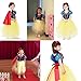 Party Chili Princess Snow Costume for Girls Dress Up with Accessories 4-5 Years(120cm)