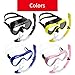 SwimStar Snorkel Set for Women and Men, Anti-Fog Tempered Glass Snorkel Mask for Snorkeling, Swimming and Scuba Diving, Anti Leak Dry Top Snorkel Gear Panoramic Silicone Goggle No Leak