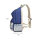 Abshoo Cute Lightweight Canvas Bookbags School Backpacks for Teen Girls (Navy)