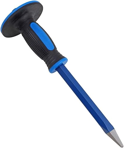 D Dolity Ciseau A Maconnerie Plat Ciseaux De Carreleur Outils Manuels Type Sharp Avec Poignee Amazon Fr Bricolage