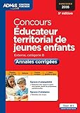 Concours éducateur territorial de jeunes enfants - Annales corrigées (Admis fonction pub entraine) (French Edition) by LUC DESLANDES