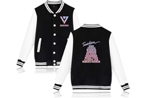 Aopostall Kpop Seventeen Baseball Jacket Uniform Vernon Woozi Jeonghan Joshua Mingyu Hoodie Sweater Coat