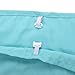 SYNCYOO Travel Camping Sheet Sleeping Bag Liner Compact Sleep Bag And Sack.(glacier blue) …