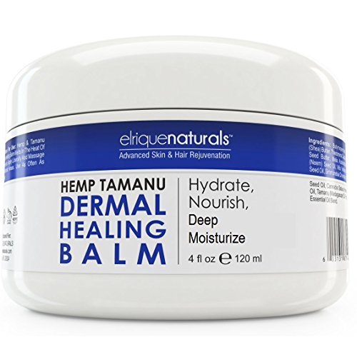 Psoriasis And Eczema Cream Hemp Tamanu Dermal Healing Balm Natural