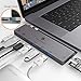 SmartDelux USB C Hub Adapter - 8-in-1 USB-C Hub for MacBook Pro 2016/2018 13
