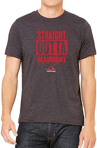 Lamar University Cardinals Straight Outta Beaumont T-Shirt (2XL)