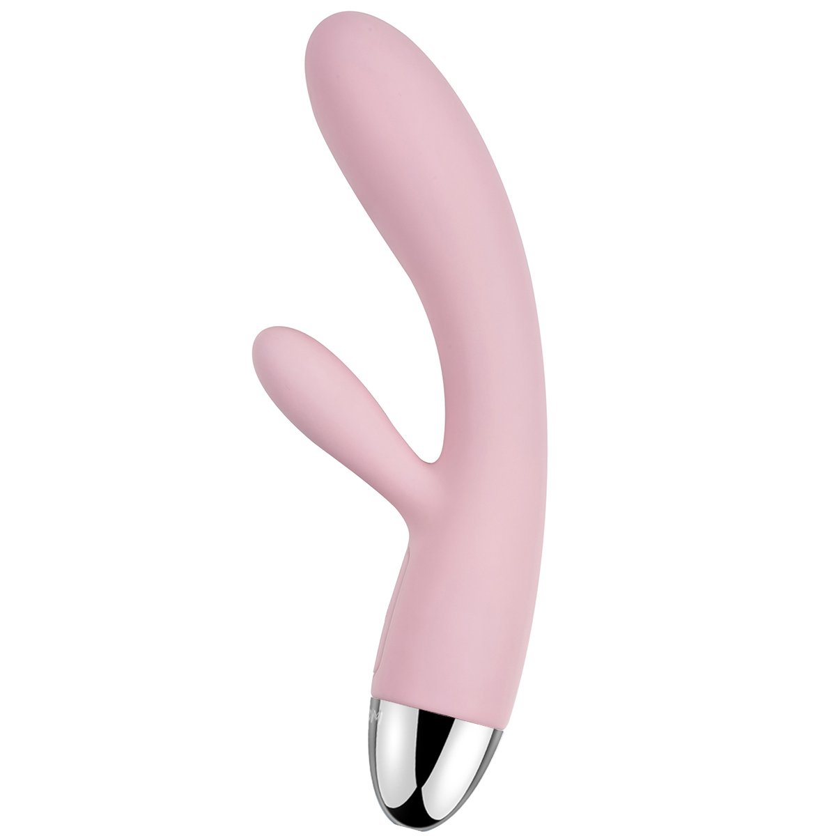 SVAKOM Alice 100% Waterproof Intelligent Clitoris G-spot Rabbit Vibrator Rechargeable(Pale Pink)