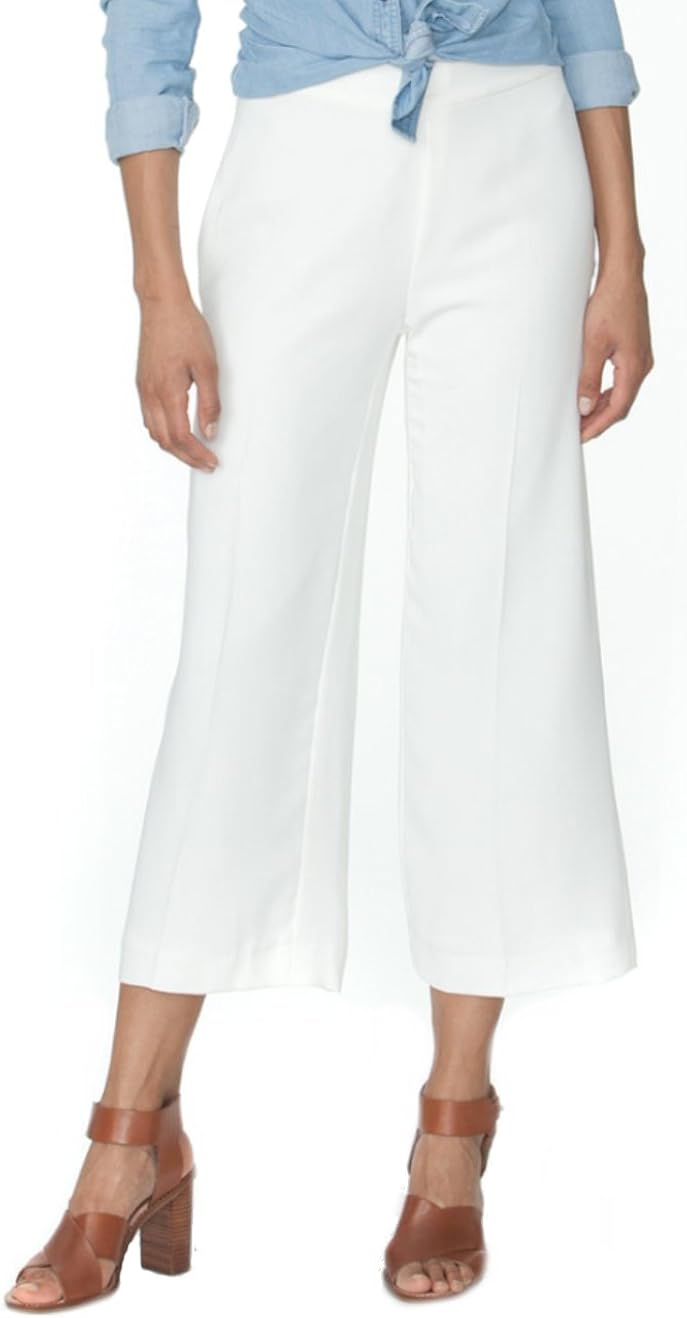 chaps wide leg crop jeans