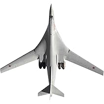 Amazon.com: ZEZEFUFU 1/72 Scale Tupolev Tu-160 Black Jack