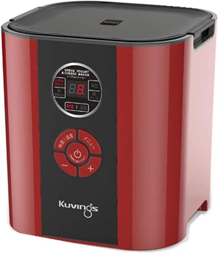 Amazon Co Jp クビンス ヨーグルト チーズメーカー レッド Kgy 713sm ドラッグストア