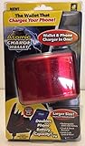 Atomic Charge Wallet by BulbHead, Portable Battery Power Bank, Bifold Wallet with RFID Protection & Security