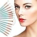 Apr.Fairy Mermaid Makeup Eye Brushes Set 15pcs 3D Fish Scale Brush Kit Eyeshadow Eyeliner Eyebrow Blending Pencil Beauty Tools