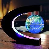 Anti Gravity Levitation Globe Magnetic Floating World Map with Colored LED Light