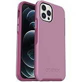 OtterBox Symmetry Series Case for iPhone 12 & iPhone 12 PRO (ONLY) Non-Retail Packaging - (Cake POP (Orchid/Rosebud))
