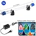LEDGLE Aquarium Lights 7 W Submersible LED Light Aquarium Clean Light for Aquarium Water Clean Green Clear Waterproof Clean Lamp