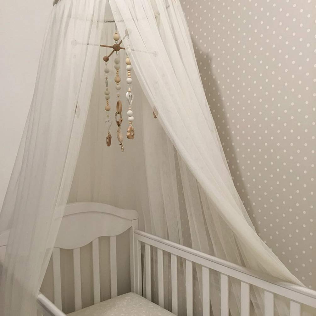 Focalmotors Baby Wooden Mobile Hanger Mobile Kit Crib Mobile Hanging Frame Bed Toy Decoration Diy Crafts Photography Props Newborn Gift Style A Baby Nursery