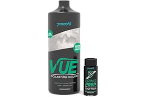 PrimoChill Vue - Computer WaterCooling Coolant, Visual Flow, Solid/Non-Transparent, Full Protection, PrimoPrep Included, Proudly Made in The USA (32oz/.9L) - Sky White
